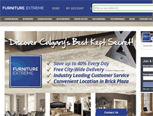 Tablet Screenshot of furnitureextreme.com